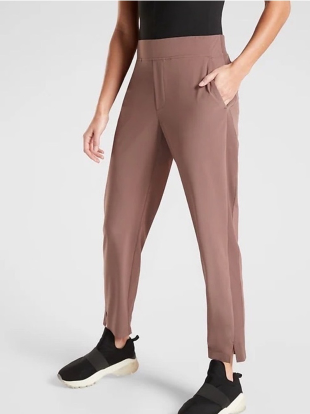 Athleta Brooklyn Ankle Pant - Mineral Brown